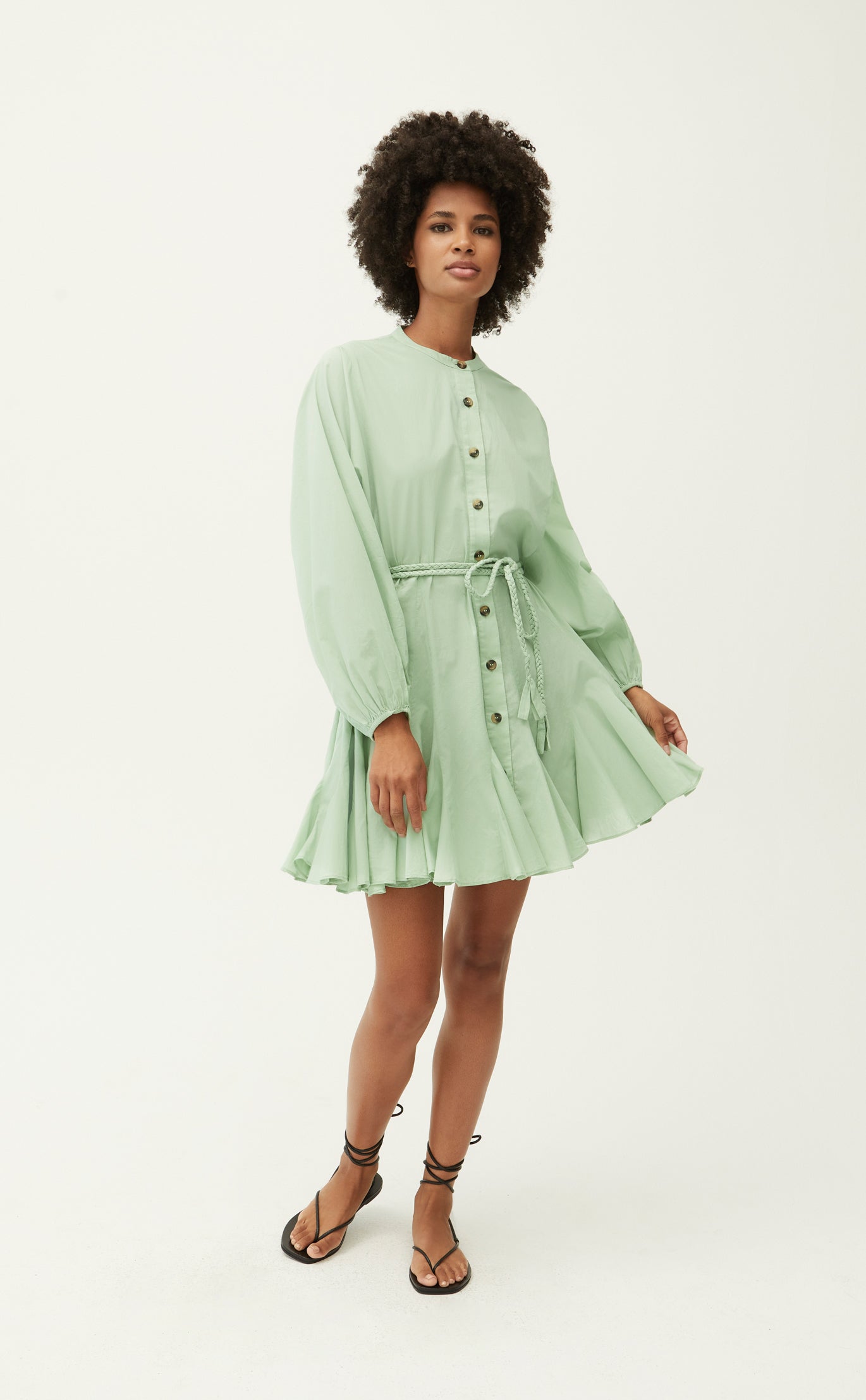 Emanne Dress | Army Green