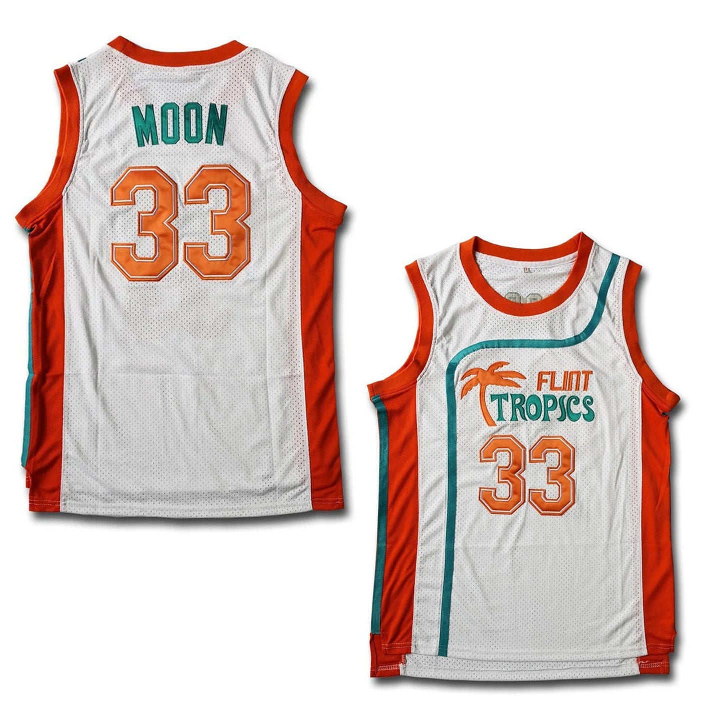 Flint Tropics Jackie Moon Semi Pro White Jersey – FansinHeaven