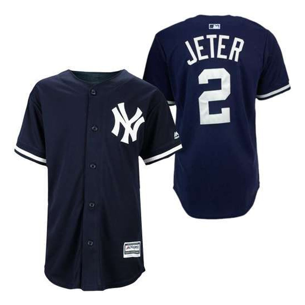 derek jeter blue jersey