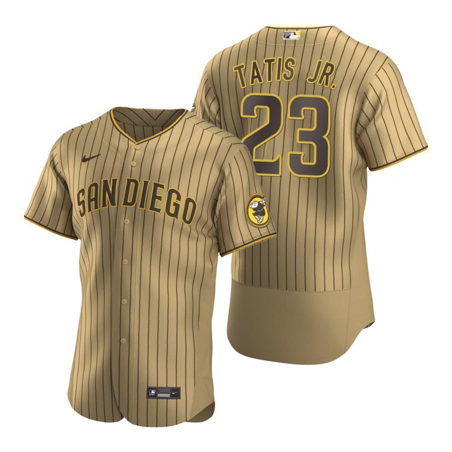 Nike Youth San Diego Padres Fernando Tatis Jr. #23 Brown T-Shirt