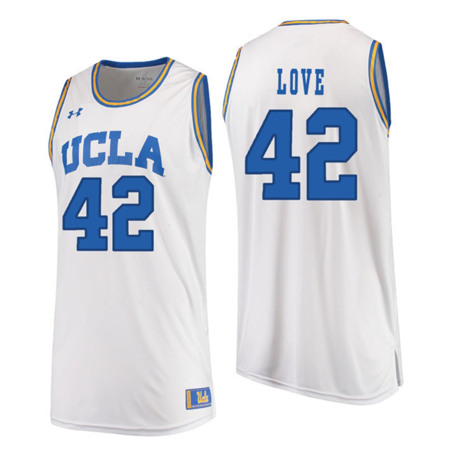 Original Retro Brand Men's Kevin Love White UCLA Bruins Commemorative Classic Basketball Jersey - White