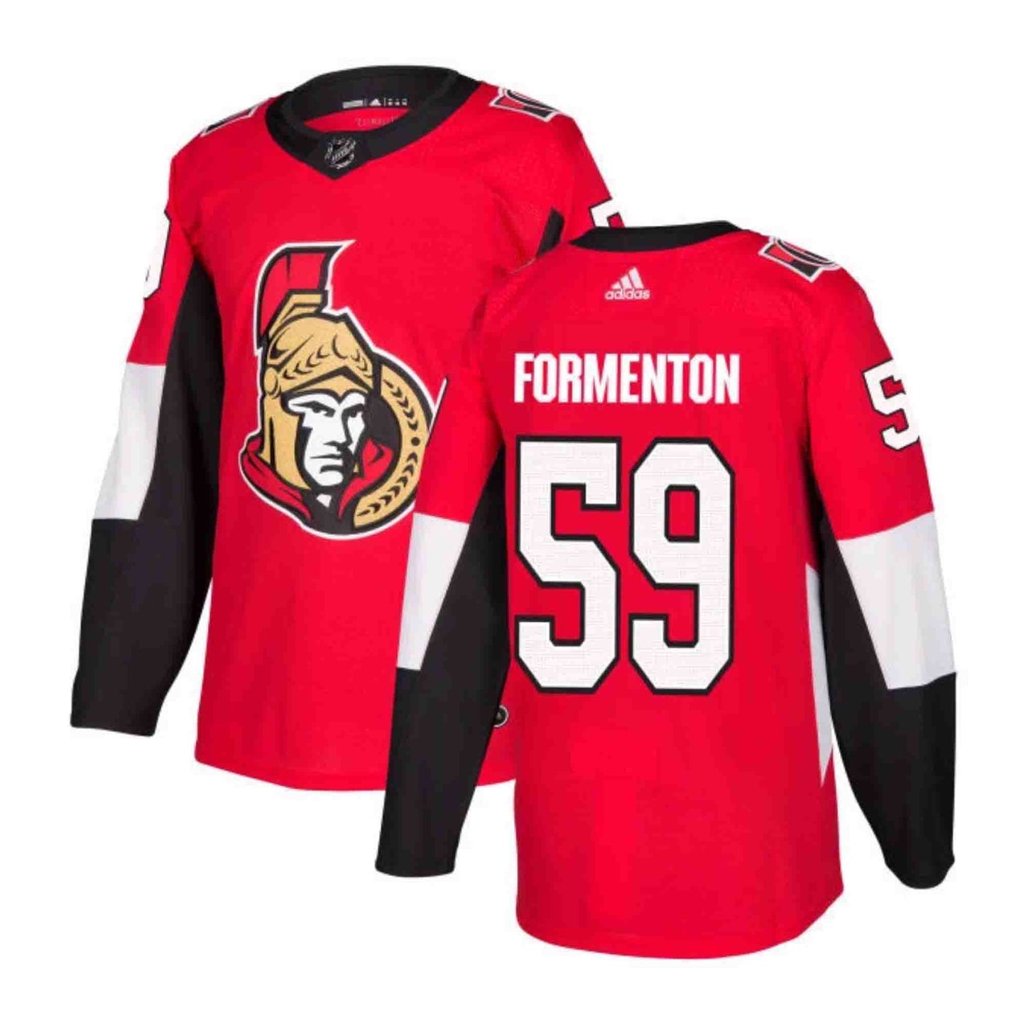 NHL Alex Formenton Ottawa Senators 59 Jersey