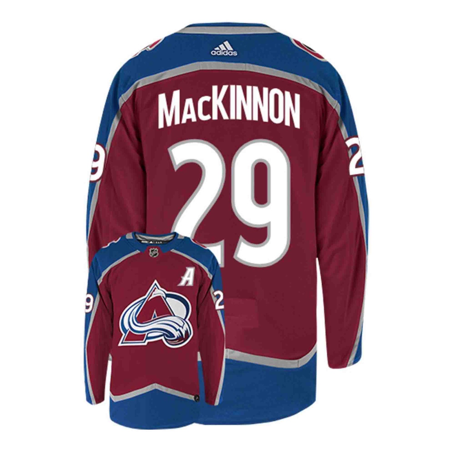 Men's Fanatics Branded Nathan MacKinnon Burgundy Colorado Avalanche Breakaway Player Jersey