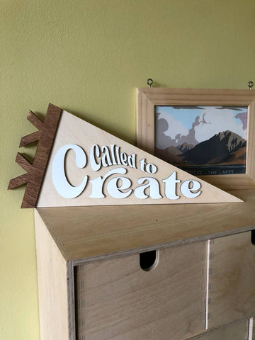Called to create wooden banner - Birch and Tides