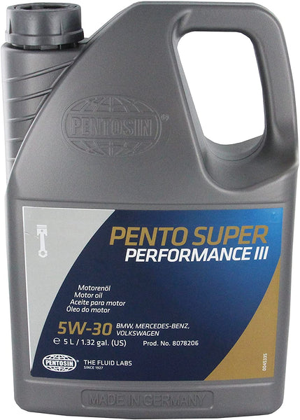 PENTOSIN Aceite De Motor Sintético High Performance 5W30 5 Litros