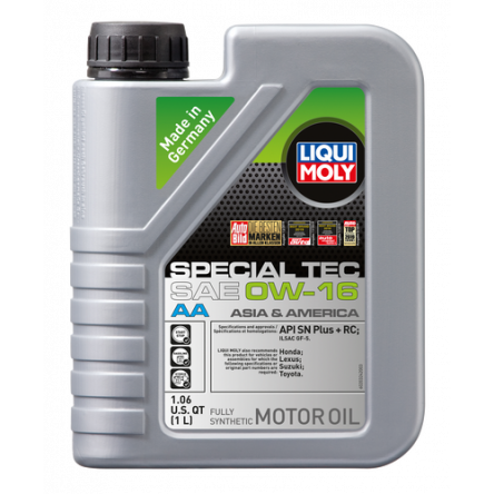 Liqui Moly Sae 0w 16 Special Tec 1 Liter Impart Auto Parts