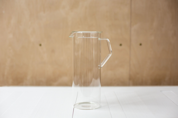 Cast Glass Pitcher