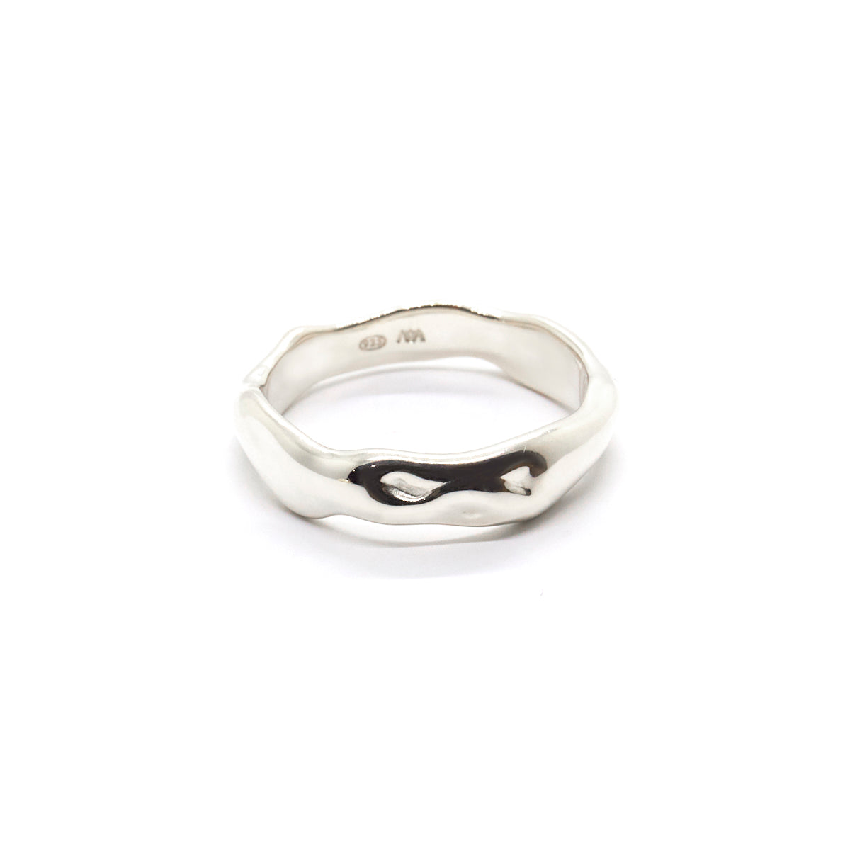 Organic Wedding Band – Natalie Marie Jewellery