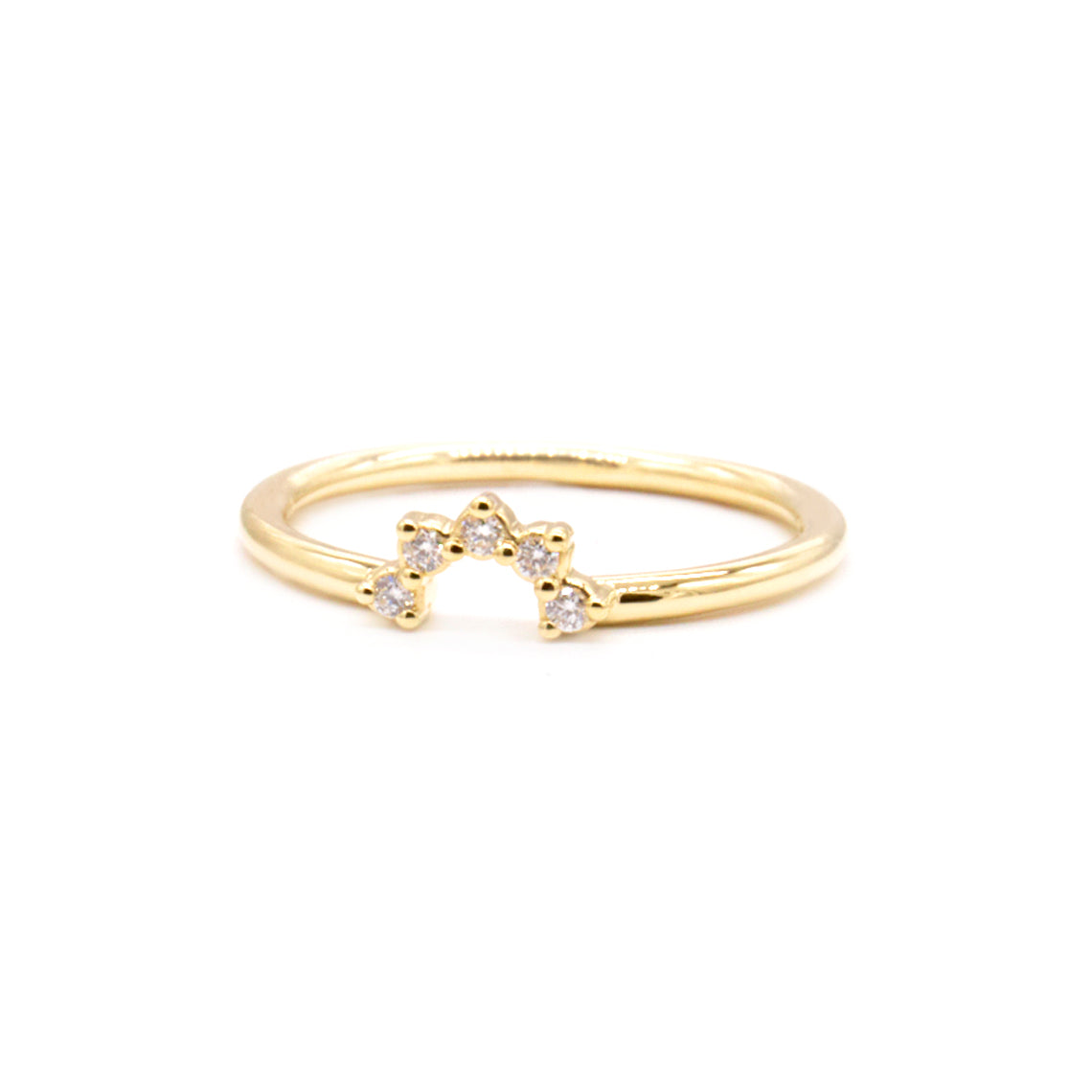 Petite Rose Crown Ring – Natalie Marie Jewellery