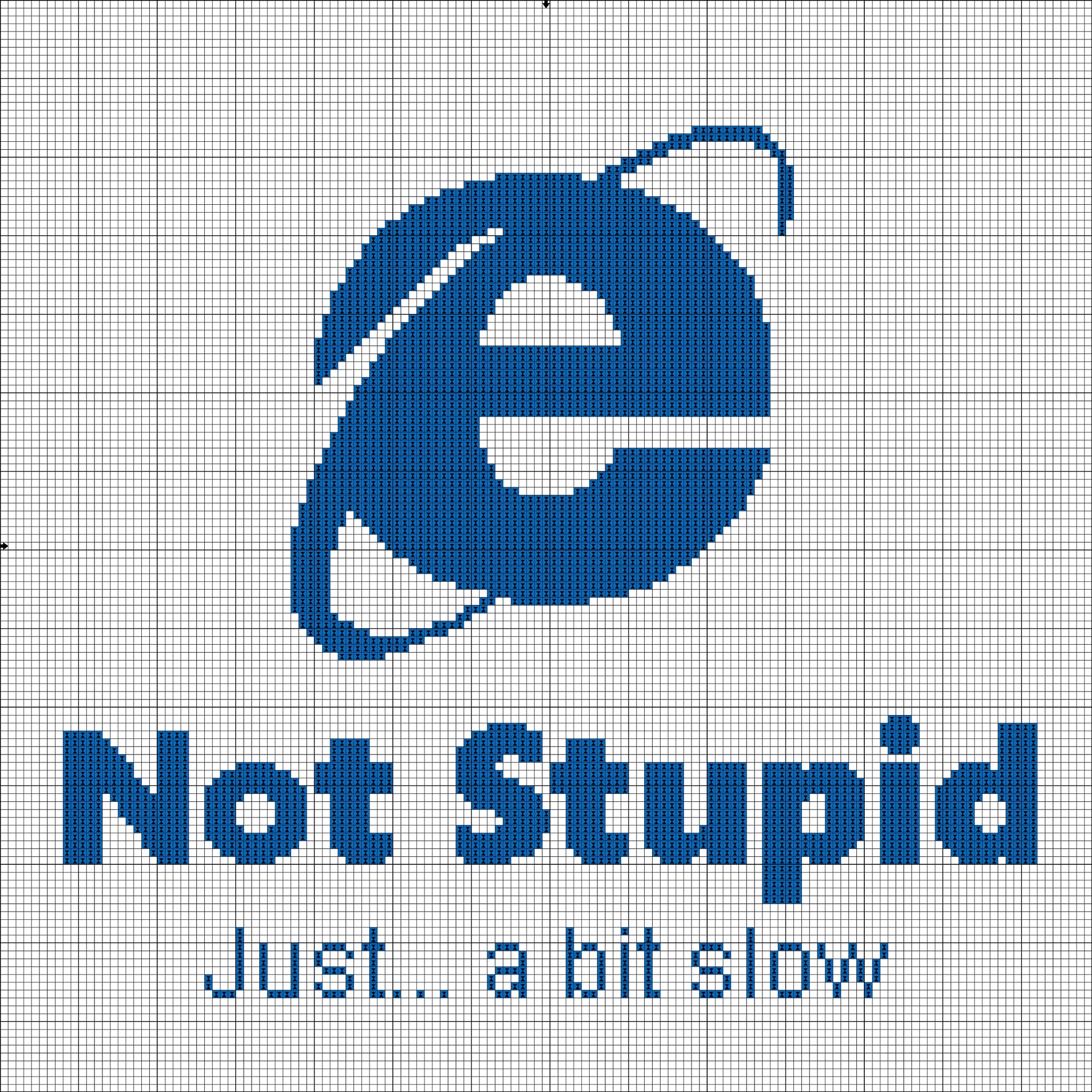 Internet funny sarcastic quote free cross stitch embroidery pattern