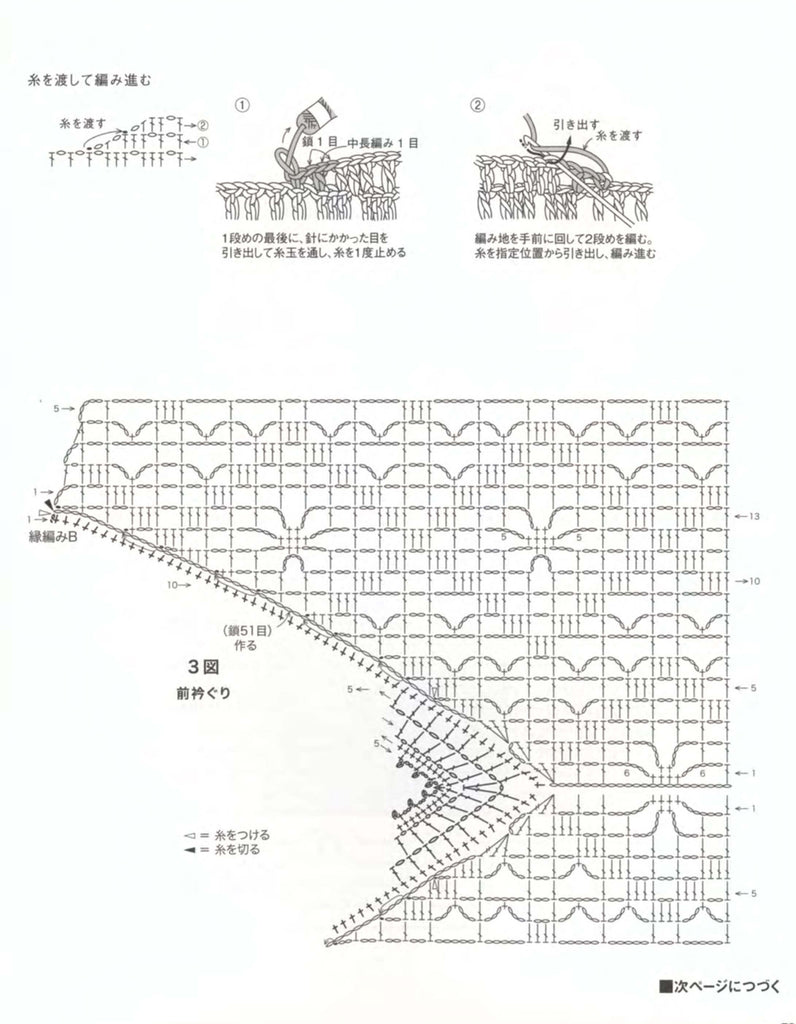 White filet crochet vest pattern