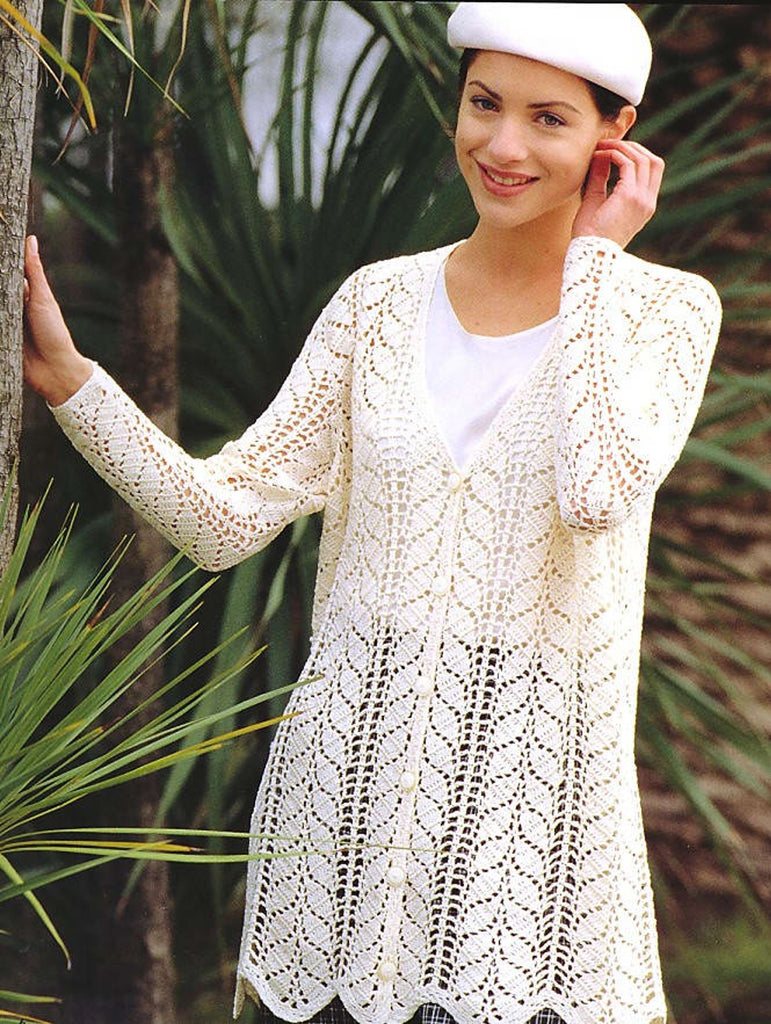 Elegant tunic crochet pattern - JPCrochet