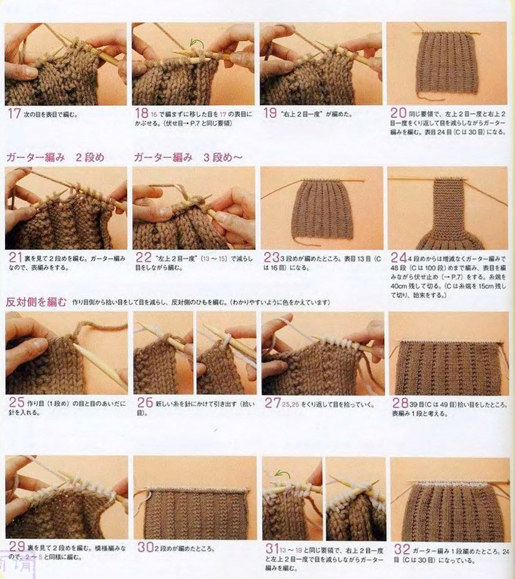 Easy shawl knitting pattern - JPCrochet
