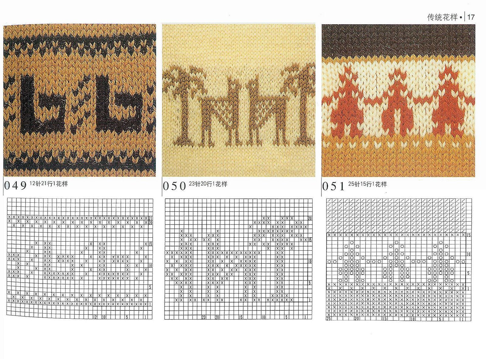 Easy jacquard knitting patterns - JPCrochet