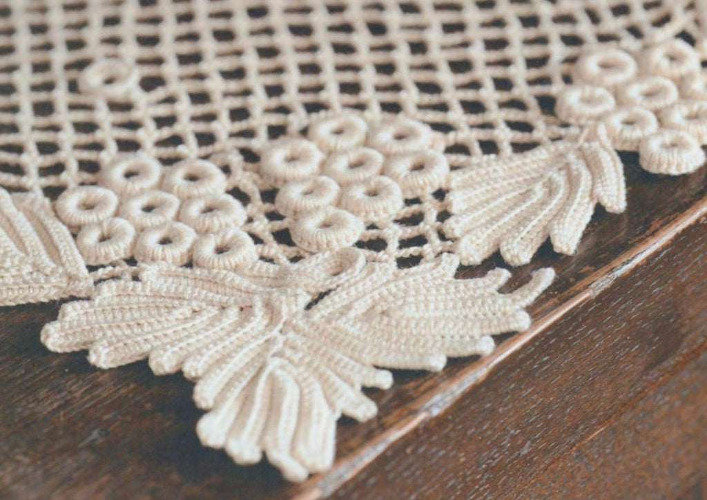 Cute Irish Lace crochet doily pattern