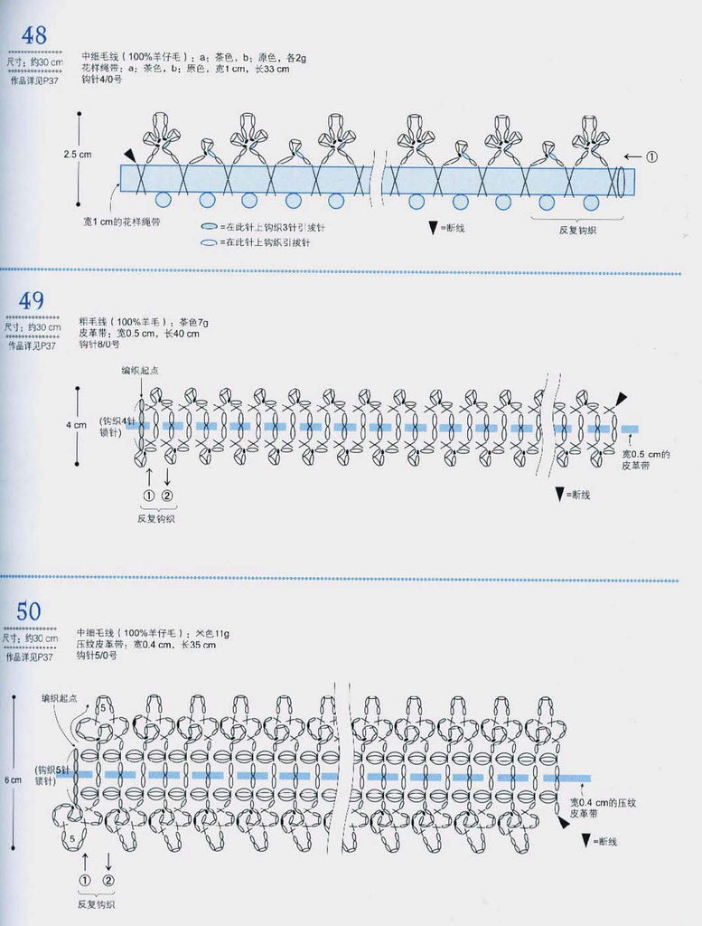 Easy cute crochet lace patterns