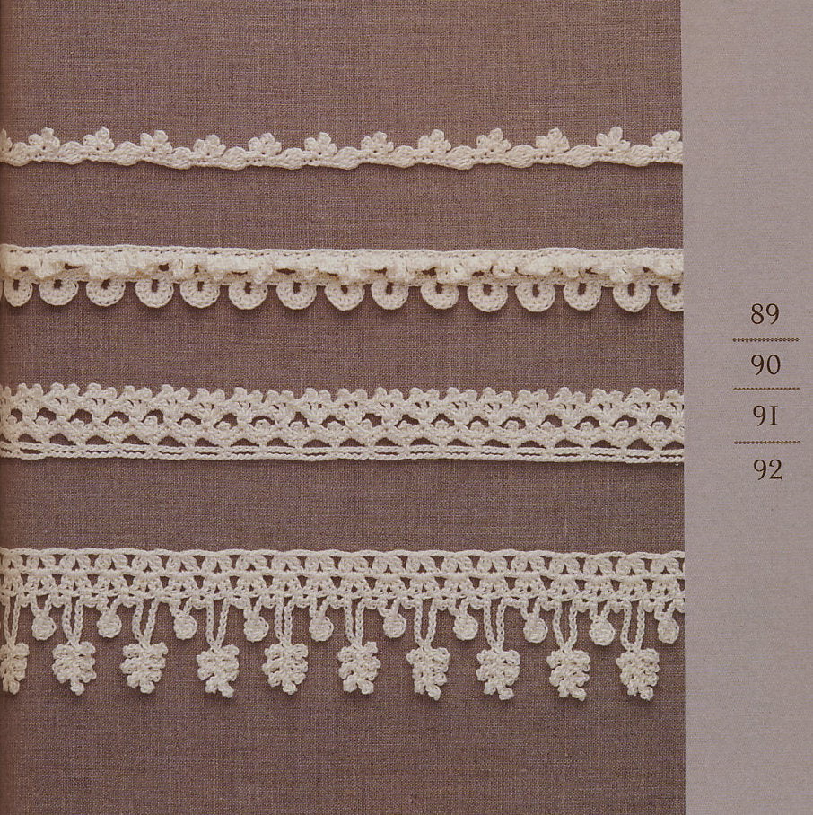 Elegant crochet edging easy patterns