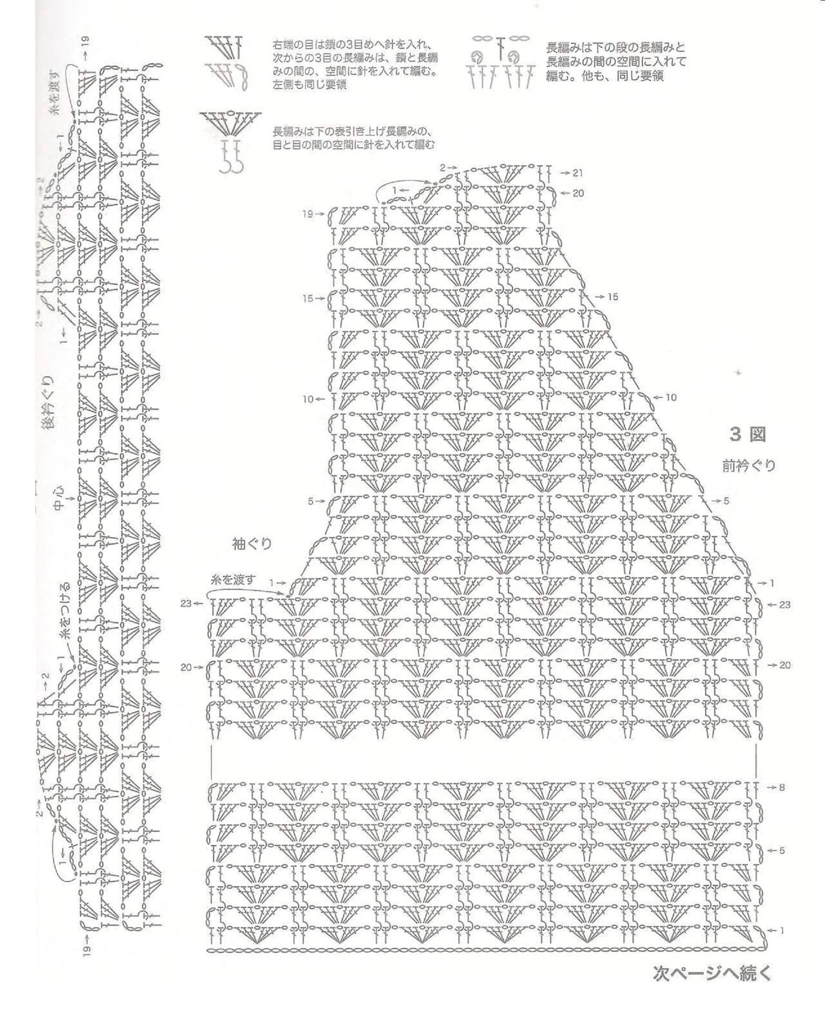 White crochet jacket easy pattern