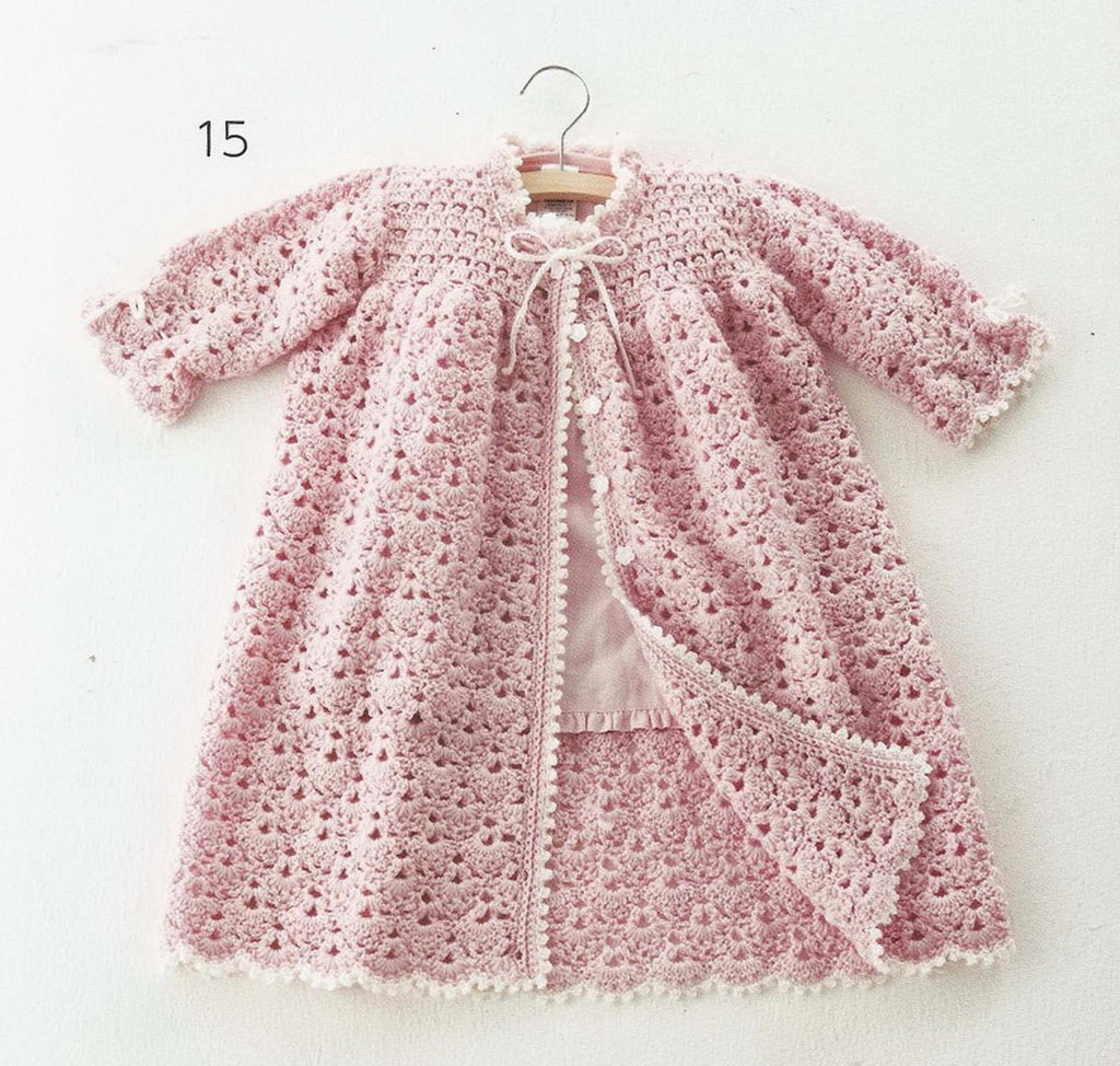 Crochet dress for baby