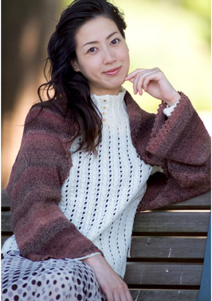 Cute bolero knitting pattern - JPCrochet