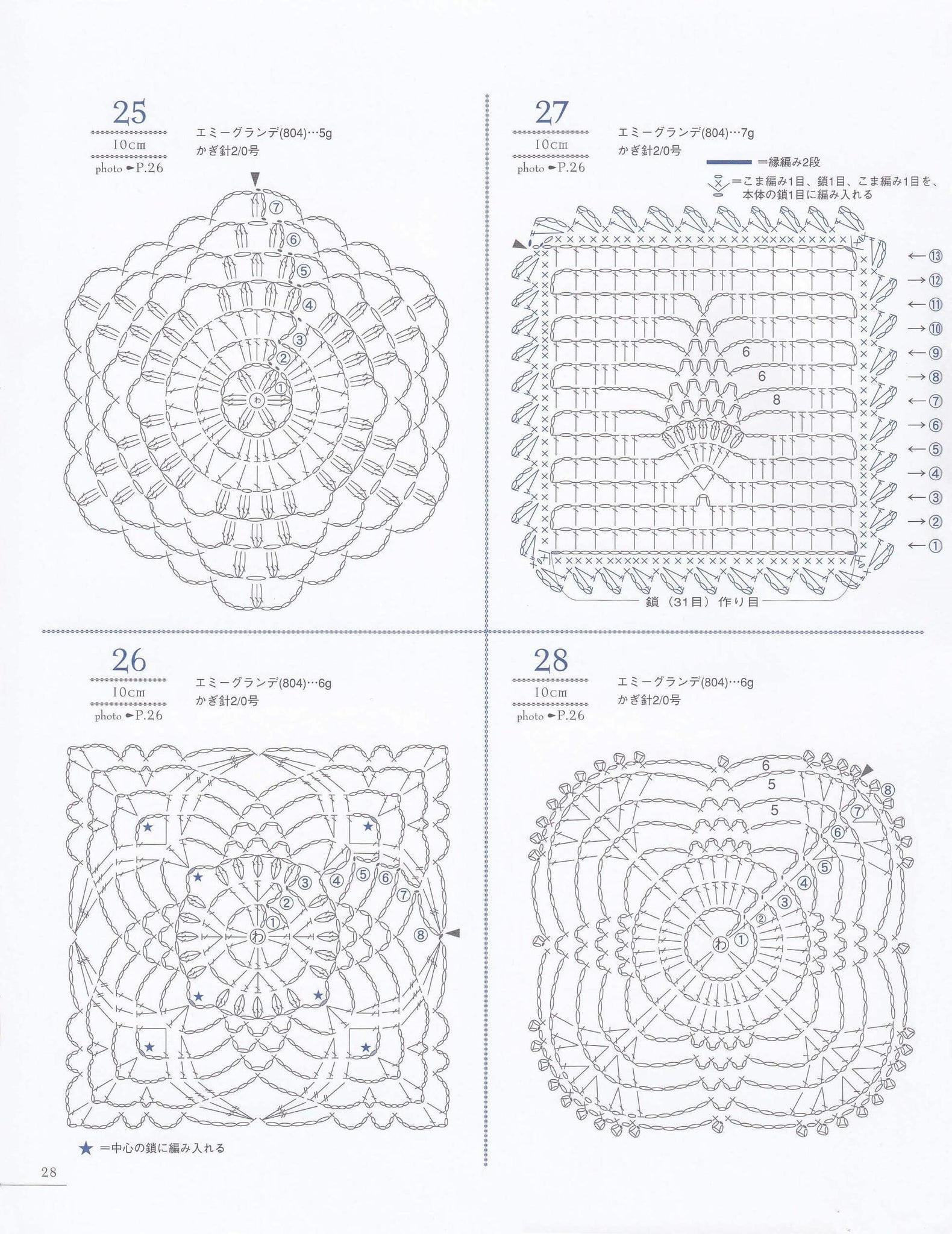 8 Easy pineapple small crochet doily patterns