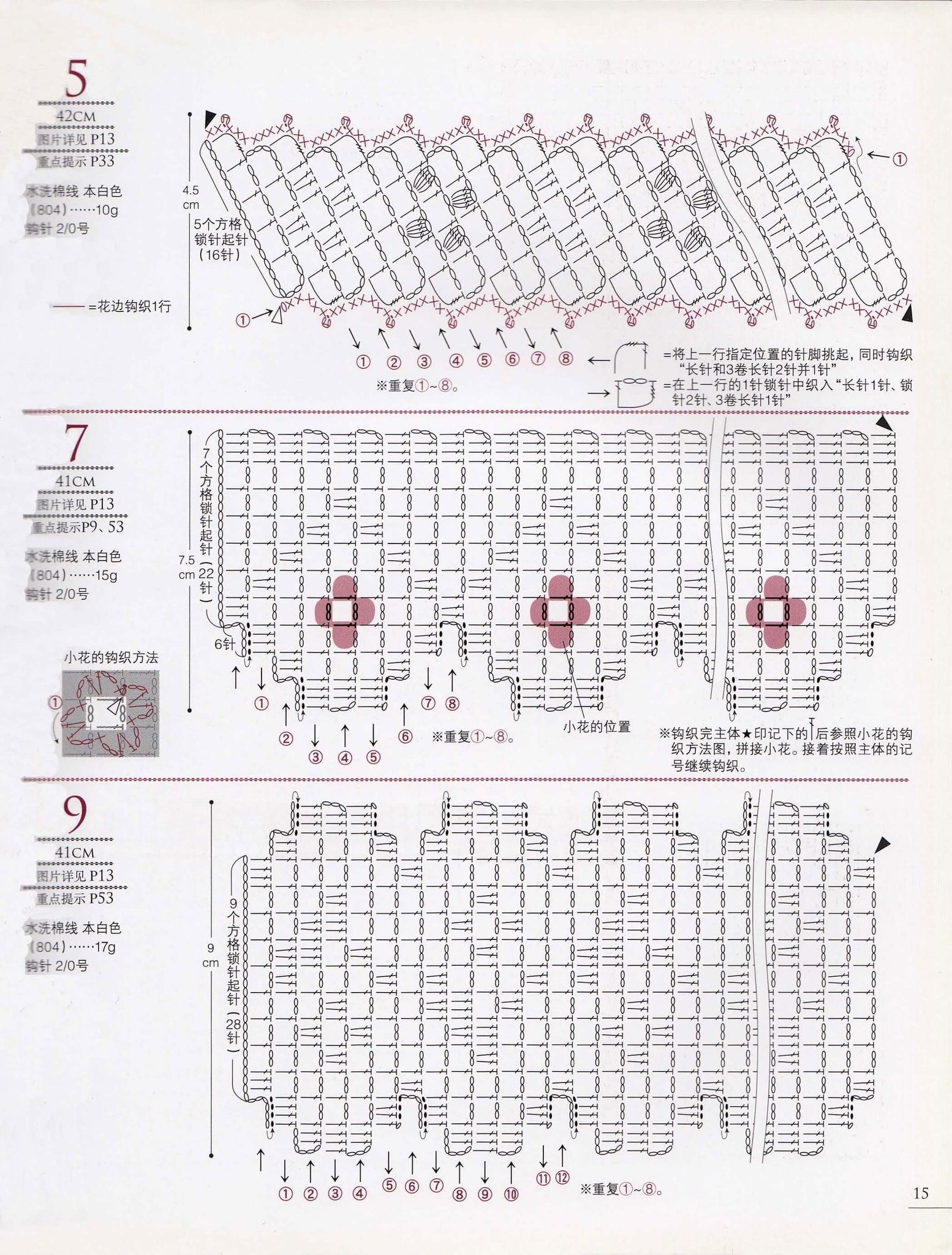 Elegant filet crochet lace patterns 5 easy designs 