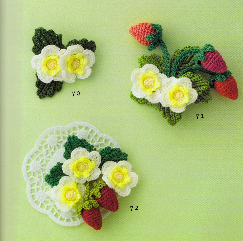 Elegant crochet flower bouquet