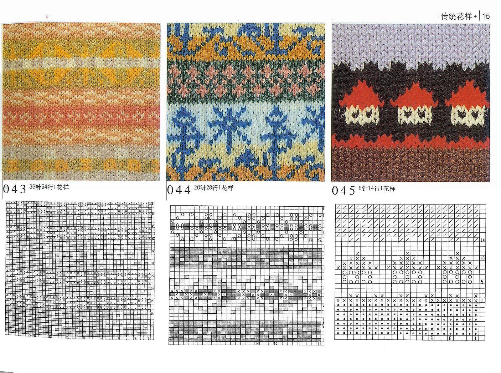 Fair Isle easy knitting patterns