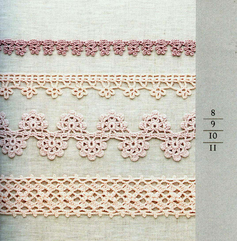 Modern crochet lace patterns