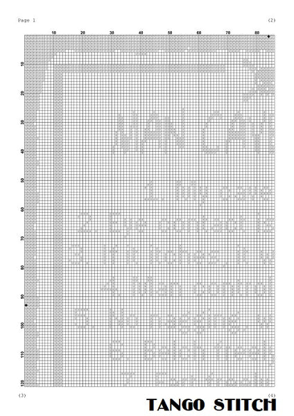 Man cave rules funny quote Valentines romantic cross stitch pattern ...