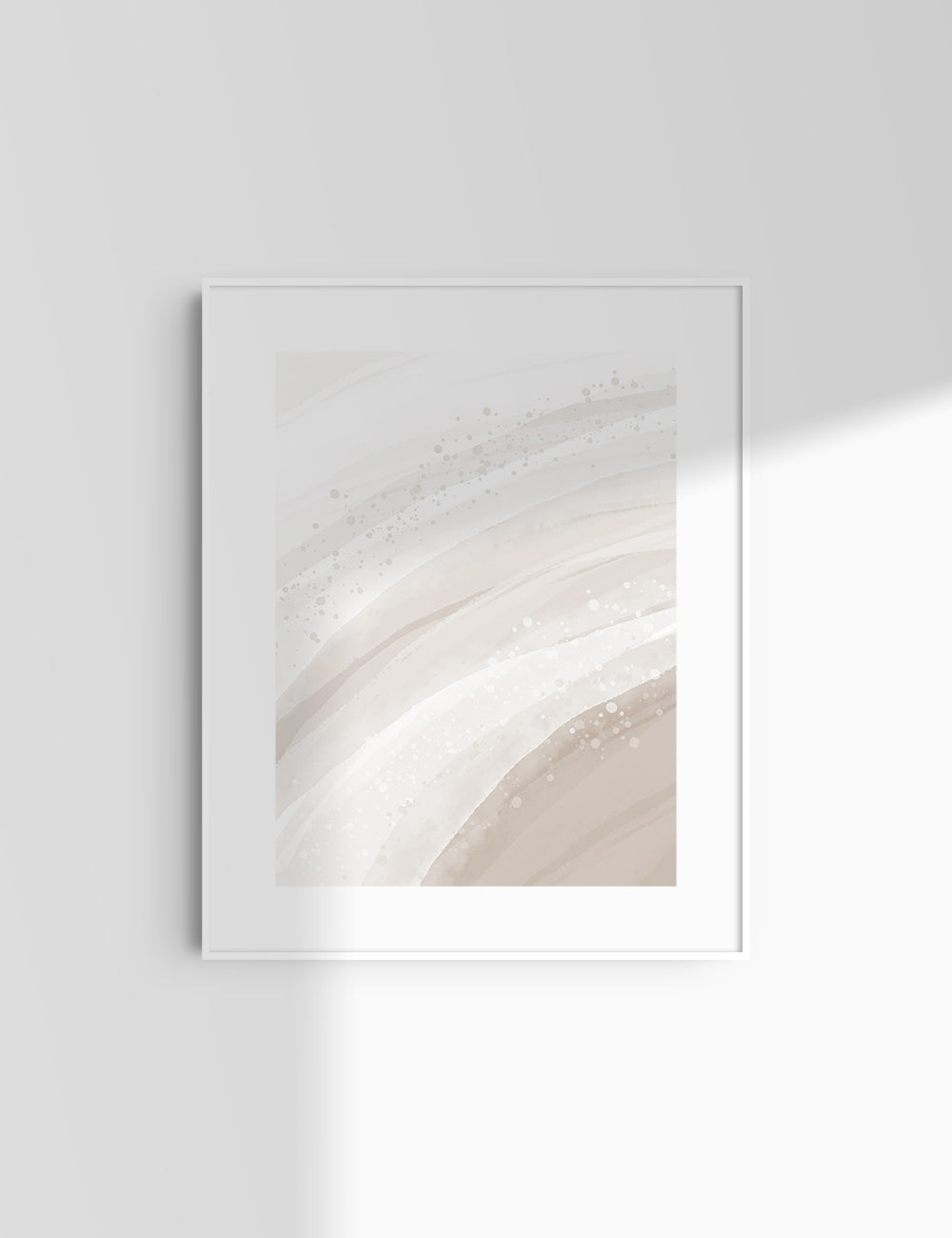 Watercolor Abstract. Beige Aesthetic. Watercolor Painting. Printable Wall Art. – Paper Moon Art & Design