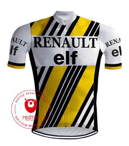 retro wielershirt renault elf