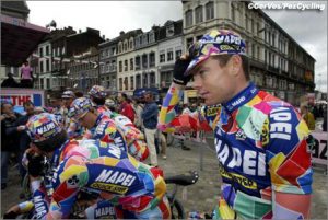 Maillot ciclismo mapei multicolor