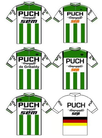Cycling Jerseys Puch Campagnolo Sem - 1980
