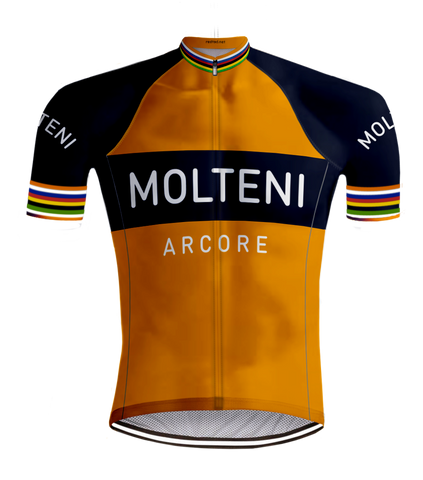   RETRO WIELERSHIRT MOLTENI ORANJE