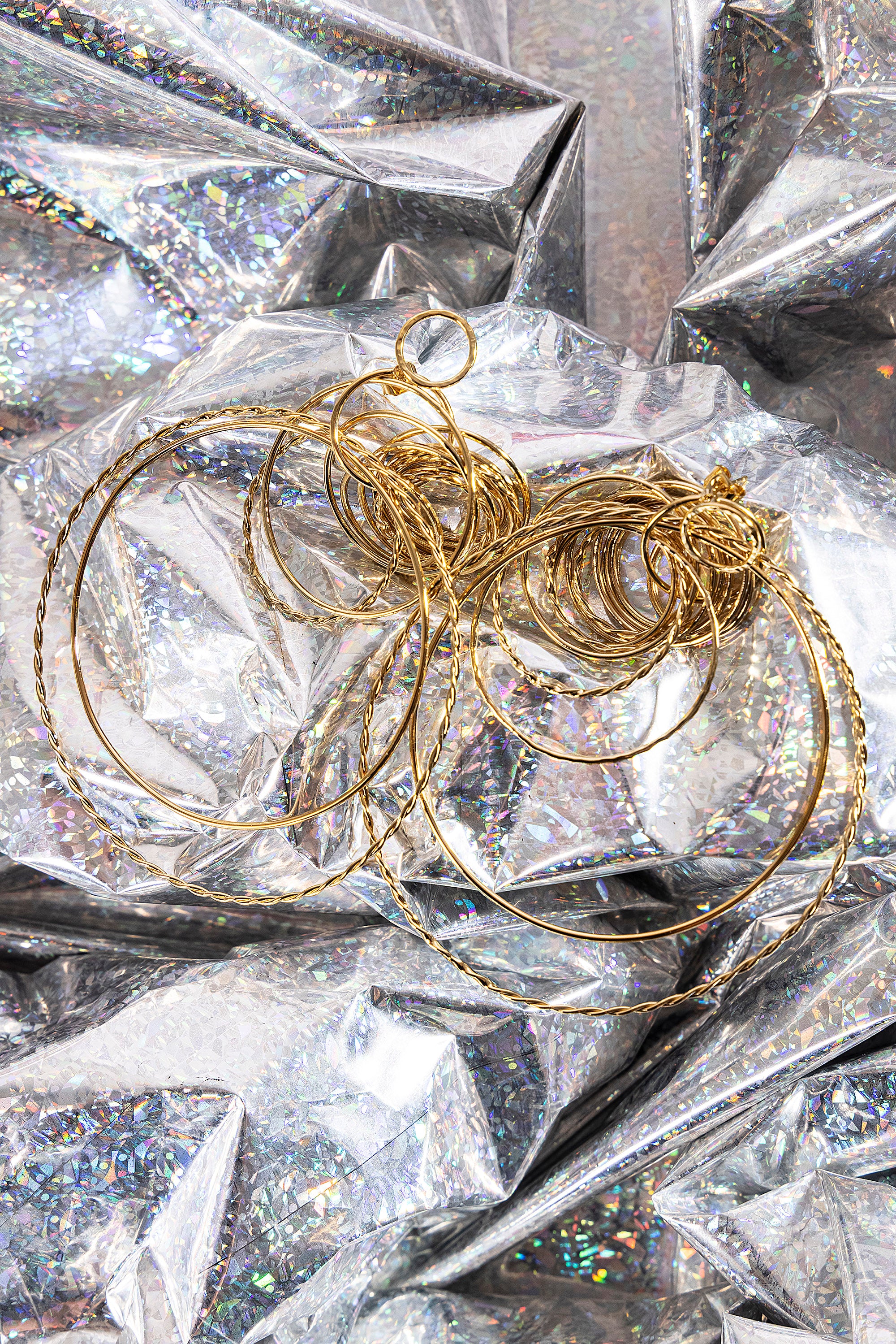 Boucles d'Oreilles Arizona Grandes - Bdm Studio dorées à l'or fin créatrice indépendante Misericordia