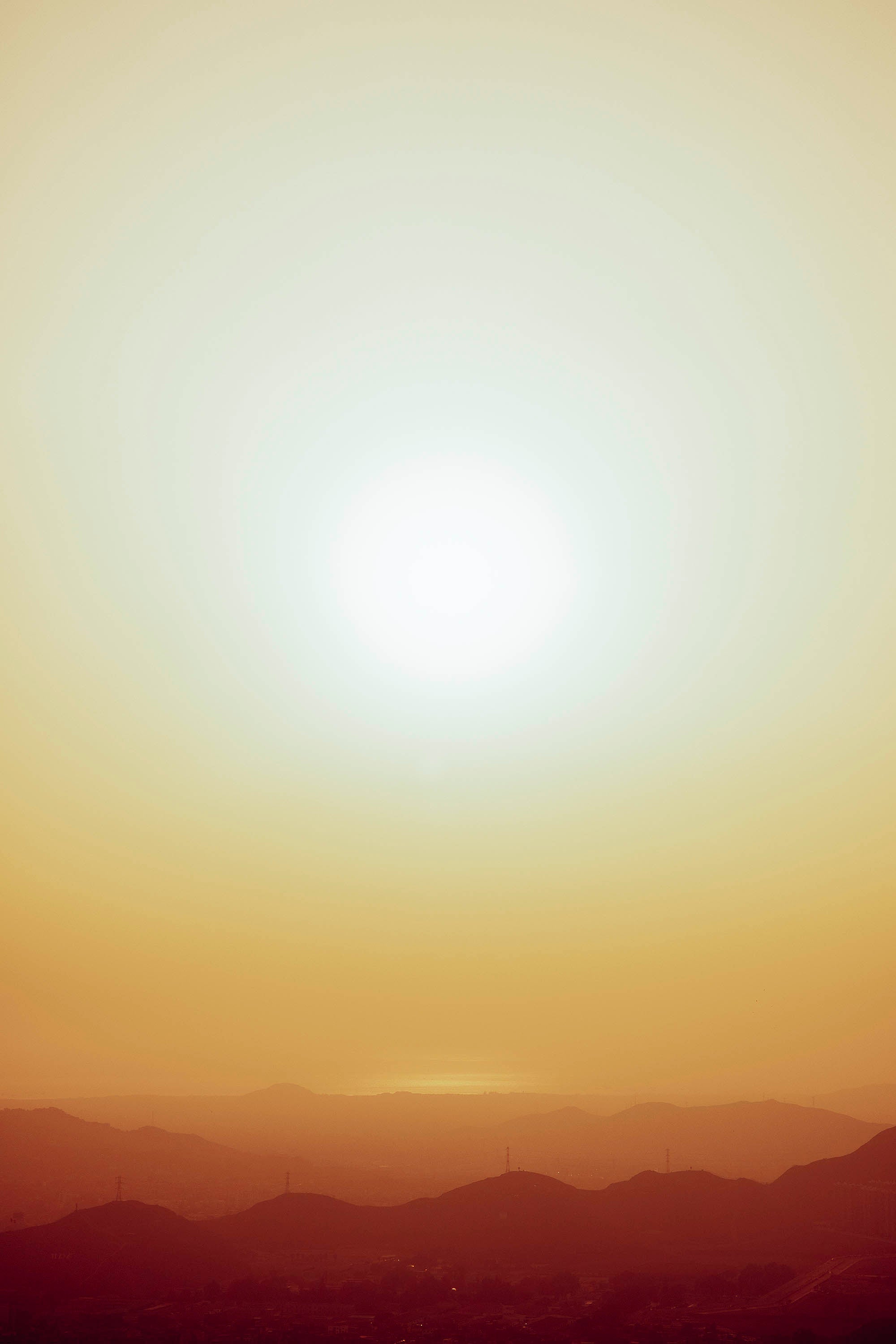 photographie d'un coucher de soleil à lima au pérou amérique latine misericordia