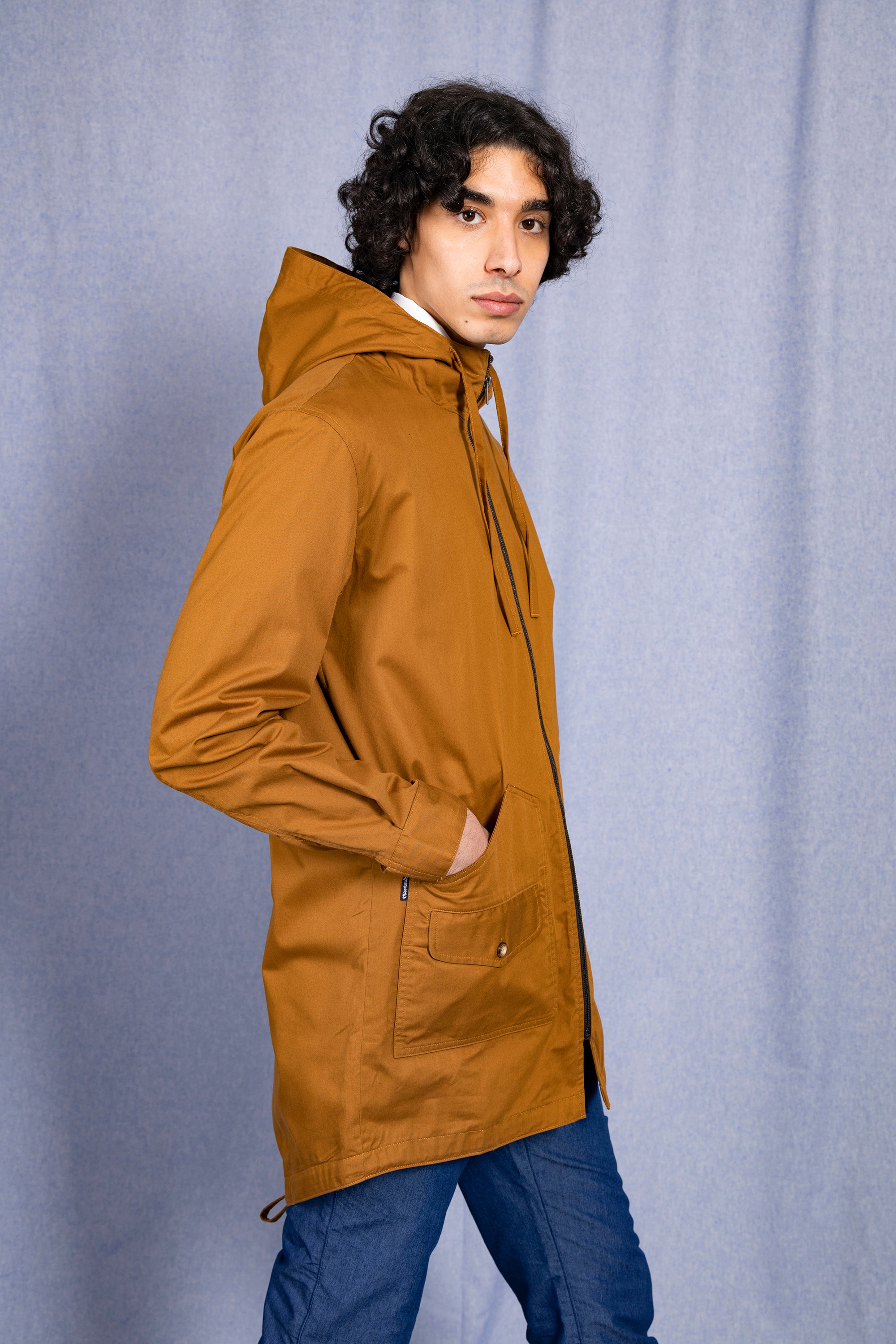 Light sand windbreaker for men, light cotton, summer spring, elegant Peru