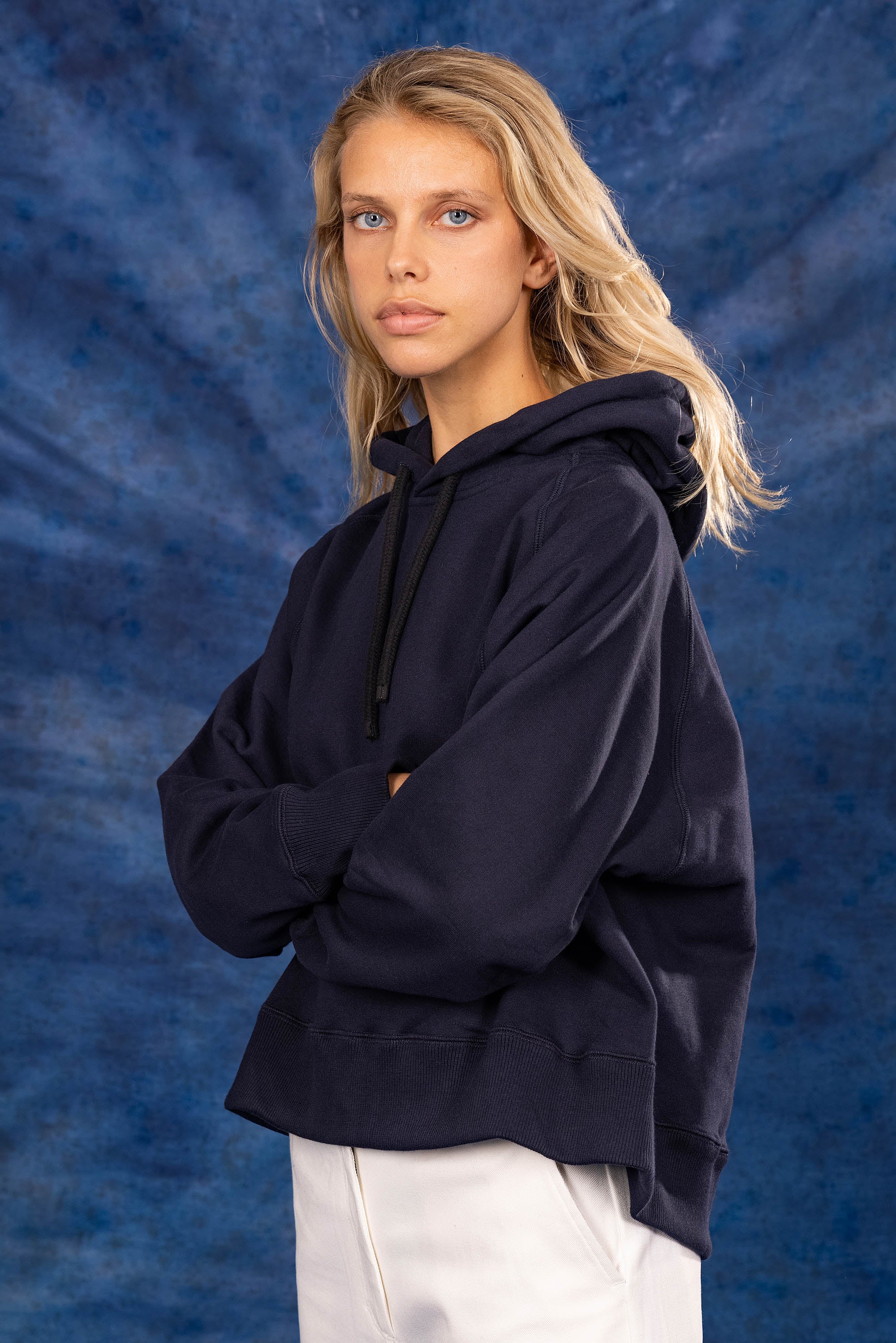 loose fit navy blue hoodie sweatshirt for women new summer collection 2023 misericordia