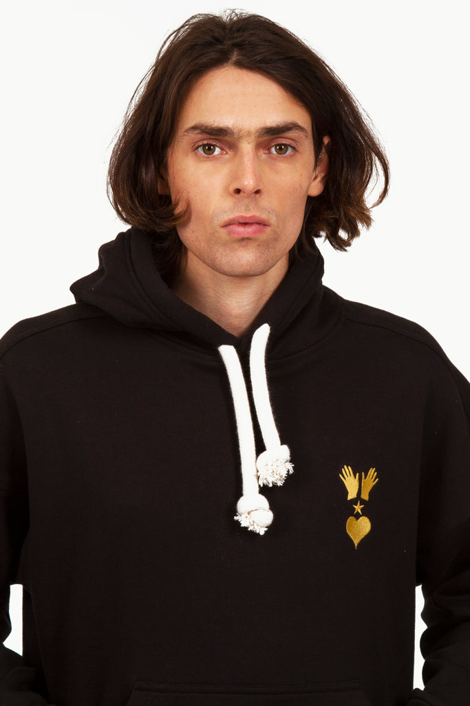 sweat homme avec cordon et capuche coupe oversize mode éthique et responsable 