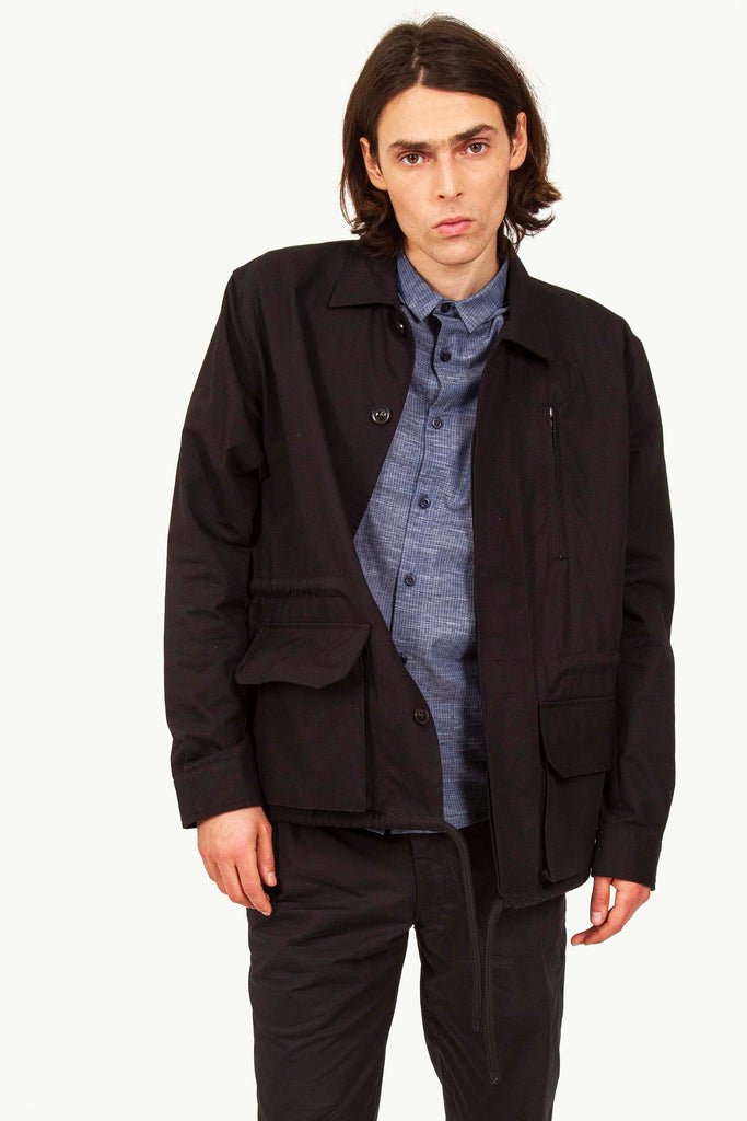 jacket with varied pockets on men from standing in paris ideal for everyday life