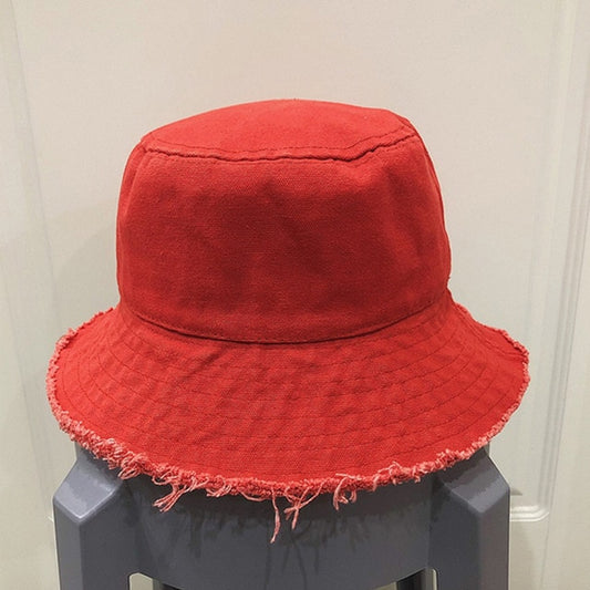 Cotton String Bucket Hat Rhino Grey