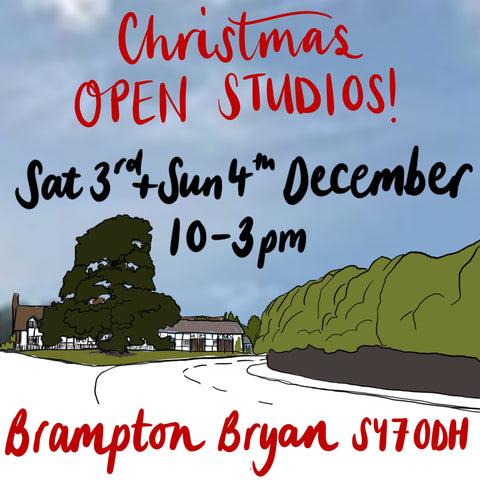 Brampton Bryan Christmas Open Studios weekend 2022