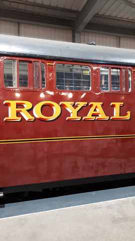 The Royal Mail carriage at the Severn Valley Railway