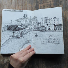 Tenby Harbour by Alice Draws the Line