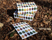 Load image into Gallery viewer, Gift wrap by Alice Draws The Line, recycled beech leaf wrapping paper by Alice Draws The Line