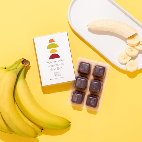 Acai Banana Smoothie Cubes for Nutrition - Bumpin Blends