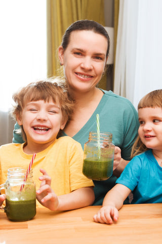 Leafy Greens Smoothies for Toddlers - Bumpin Blends