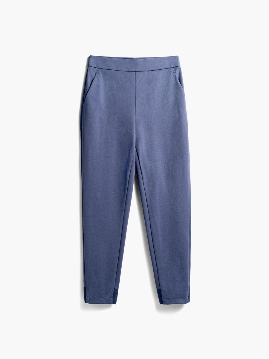 Women's Kinetic Pull-On Pant - Slate Blue - Ministry of Supply product image