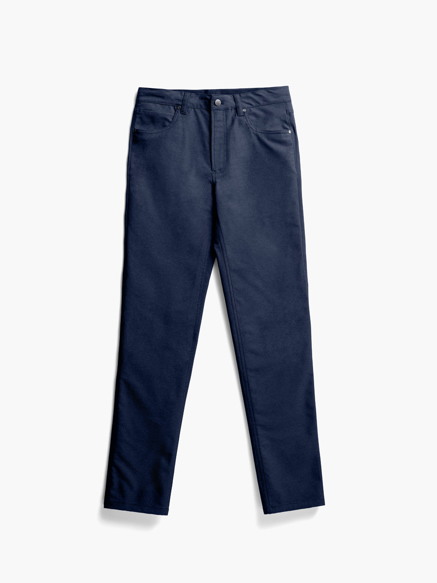 Men's Kinetic Twill 5-Pocket Pant - Navy - Ministry of Supply product image